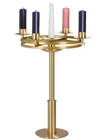Church Advent Floor Wreath & Paschal Stand - DO1387