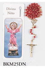 Divine Child Bookmark with Rosary - WSBKM25DN-Inspirational Gifts-San Francis-Michigan Church Supply
