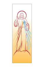 Divine Mercy Banner - WN7144-Church Life-Art Studio Slabbinck-Michigan Church Supply