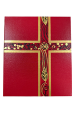 Ceremonial Binder - Red with Gold Foil - AN006631