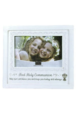 First Communion Frame - GEMF322-Inspirational Gifts-Cathedral Art Medal and CA Gifts-Michigan Church Supply