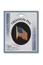 Freedom Pin - GEUSA107-Inspirational Gifts-Cathedral Art Medal and CA Gifts-Michigan Church Supply