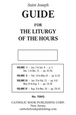 Guide For the Liturgy Of The Hours (LG TYPE) - GF709G-Inspirational Gifts-Catholic Book Publishing Corp-Michigan Church Supply