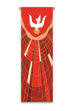 Holy Spirit Banner - WN7514-Church Life-Art Studio Slabbinck-Michigan Church Supply