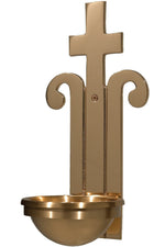 Holy Water Font - QF20HWF34-5-Church Life-Empire Bronze-Combination-Michigan Church Supply