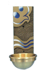 Holy Water Font - QF81HWF44-Church Life-Empire Bronze-3" Bowl-Michigan Church Supply