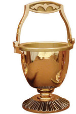 Holy Water Pot - QF19PS36-Church Life-Empire Bronze-Satin-Michigan Church Supply