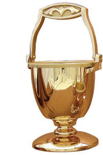 Holy Water Pot - QF30PS90-Church Life-Empire Bronze-Satin-Michigan Church Supply