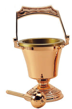Holy Water Pot - QF99PS40-Church Life-Empire Bronze-Satin-Michigan Church Supply