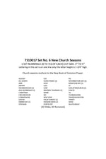 Hymn and Register Boards Slides and Number Sets-Church Life-Flynn MFG-Set