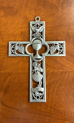 Genuine Pewter OCIA Cross 6" - TA2095665