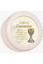 Ivory Keepsake Circle Box - GPTR492S-Inspirational Gifts-Cottage Garden-Michigan Church Supply