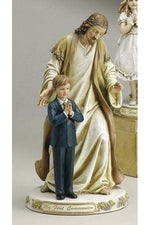 Jesus w/ Prayer Boy Figure - LI47745-Inspirational Gifts-Roman, Inc-Michigan Church Supply