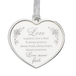 Love is Patient Ornament - LI11510