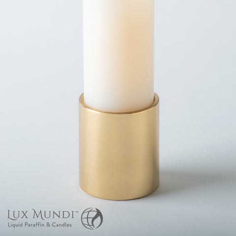 NULMS200 - Lux Mundi Solid Brass Socket for 2" Candles