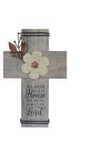 Me & My House Wall Cross - GEWC381-Inspirational Gifts-Cathedral Art Medal and CA Gifts-Michigan Church Supply