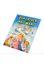 Our Father and Hail Mary - GF389-Inspirational Gifts-Catholic Book Publishing Corp-Michigan Church Supply