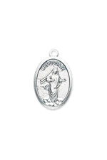 Our Lady of Medugorje Medal - TA1086-Jewelry/Inspirational Gifts-Hirten-Michigan Church Supply