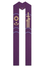 Overlay Stole for Lent - WN50-3944