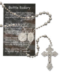 Silver Battle Rosary-UZP415