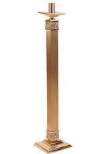 Paschal Candlestick - QF90PCS35-Church Life-Empire Bronze-44" Fixed-Michigan Church Supply