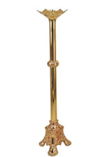 Paschal Candlesticks - QF81FC30-F-Church Life-Empire Bronze-Fixed-Combination-Michigan Church Supply