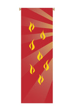 Pentecost Banner - WN7150-Church Life-Art Studio Slabbinck-Michigan Church Supply