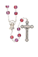 Pink Rosary-WOSR3953PKJC-Inspirational Gifts-Singer-Michigan Church Supply