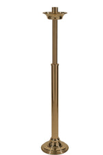 Processional Candlestick - QF20PT34-Church Life-Empire Bronze-Fixed-Combination-Michigan Church Supply