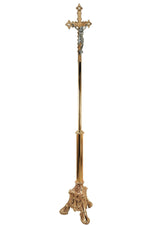 Processional Cross - QF81PC30-Church Life-Empire Bronze-Combination-Michigan Church Supply