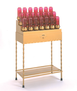 Pyramid Type Votive Stand Large Candles-Pep-21 Lights (28"W)-Michigan Church Supply