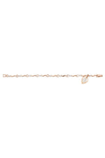 Rose Gold Heart and Cross Bracelet with Our Lady of Guadalupe UZBR907-Jewelry-McVan-Michigan Church Supply