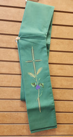 Deacon Stole - Green - SO310DSG