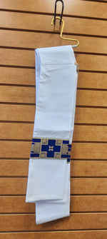 Deacon Stole - White - SO513DS