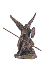 Archangel Raphael in cold cast bronze 4" Statue - ZWSR75580