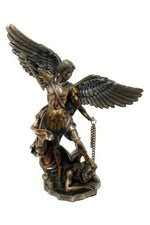 St. Michael cold cast bronze 10" - ZWSRA-MIKE10
