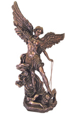 St. Michael, Cold-Cast Bronze, 45" - ZWSRAMIKE45