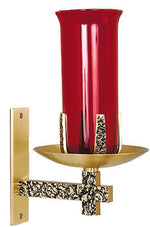 Sanctuary Lamp - QF82BSL20-Church Life-Empire Bronze-Satin-Michigan Church Supply
