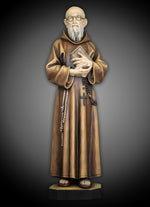 Bl. Solanus Casey Wood Carved Statue - YK266500