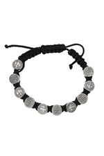 St Benedict black Bracelet - UZBR452C-Inspirational Gifts-McVan-Michigan Church Supply