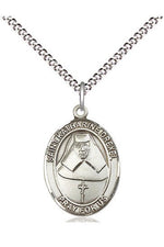 St Katherine Drexel medal - FN8015-Jewelry-Bliss Mfg-Sterling Silver-Michigan Church Supply