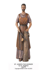 St. Joseph The Worker by Sr. Angelica - HD34075-Church Life-Demetz-Michigan Church Supply