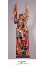 St. Michael - HD463-Church Life-Demetz-Linden Wood 36"/44"-Michigan Church Supply