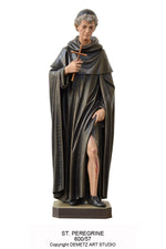 St. Peregrine - HD60057-Church Life-Demetz-Linden Wood 36"-Michigan Church Supply