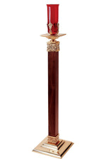 Standing Sanctuary Lamp - QF90SSL35-Church Life-Empire Bronze-Walnut-Michigan Church Supply