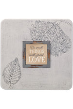 Stone Impression Large Frame for 5x5" photo - GPLSF6-Inspirational Gifts-Cottage Garden-Michigan Church Supply