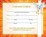 Confirmation Certificate - FQXR502