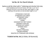 Register Slides for Church Schools Set 4A - TS10014