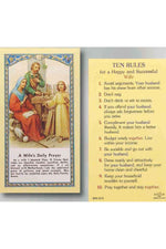 Ten Rules for a Happy and Successful Wife - TA800072-Inspirational Gifts-Hirten-Michigan Church Supply