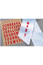 Transfer Name Sheets-TFE9-Inspirational Gifts-Harbro-Red-Michigan Church Supply